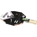 Rakietka do tenisa stołowego Butterfly Tischtennisschläger Dang Qiu DQX1 - Powłoka Addoy z gąbką 1,5 mm - 1 rakietka