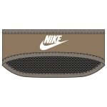 Nike Fleece-Opaska Club Fleece z osłoną na uszy brązowa - 1 sztuka