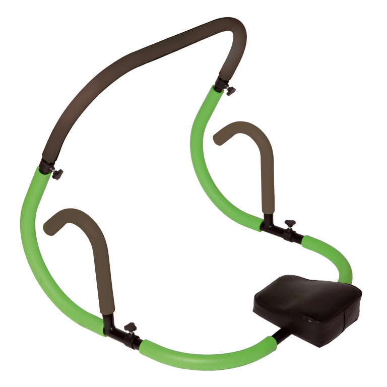 Schildkröt Fitness Roller do ćwiczeń brzucha - Trener brzucha z miękkim podparciem na głowę - 1 sztuka