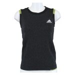 adidas Top tenisowy Rich Mnisi Primeknit czarny damski