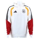 adidas bluza z kapturem Niemcy 26 Tiro Sweat Hoodie (bawełna) biała męska