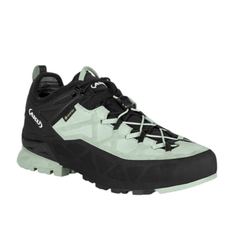Buty trekkingowe AKU Rocket DFS GTX (do podejścia, wodoodporne) jadeitowo-zielone/czarne damskie