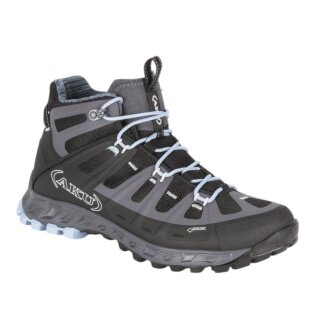 Buty trekkingowe AKU Selvatica MID GTX (wodoodporne) szare/czarne/jasnoniebieskie damskie