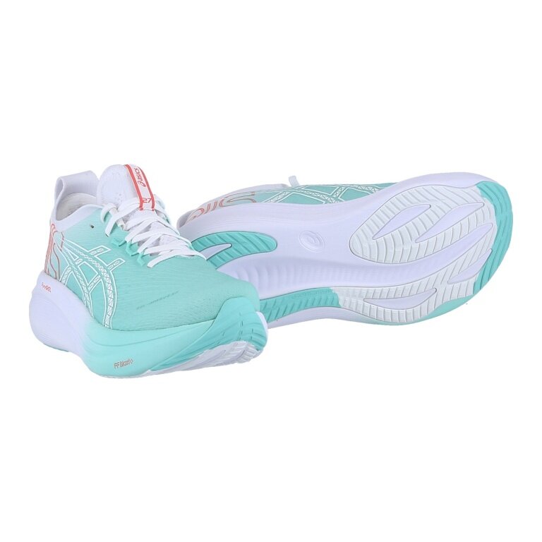 Buty biegowe Asics Gel Nimbus 27 (amortyzacja) 2025 miętowo-zielone/białe męskie