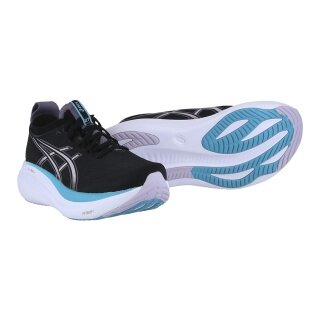 Buty biegowe Asics Gel Nimbus 27 (amortyzacja) 2025 czarne/fioletowe damskie