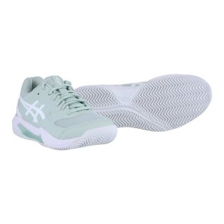 Asics buty tenisowe Gel Dedicate 8 Clay/Sandplatz 2025 jasnozielone/białe damskie