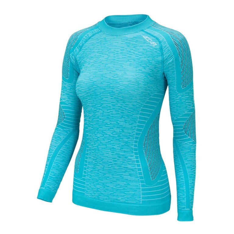 Accapi Langarmshirt Ergocycle Long Sleeve Shirt Bielizna turkusowa Damska