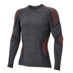Accapi Langarmshirt Ergocycle Long Sleeve Shirt Bielizna antracytowo-czerwona dla Mężczyzn