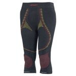 Accapi Spodnie termiczne 3/4 Ergoracing DSV (Niemcy, ciepłe) Bielizna antracytowo-czerwona/żółta dla mężczyzn