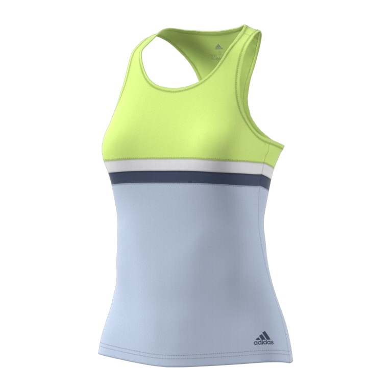 adidas Tank Club tenisowy żółty/niebieski dla kobiet