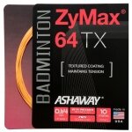 Ashaway Sznur do badmintona Zymax 64 TX pomarańczowy 10m Zestaw