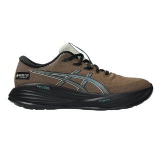 Asics buty biegowe Gel Cumulus 27 GTX (wodoodporne, amortyzacja) brązowe męskie