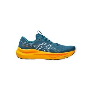 Asics buty biegowe GT-2000 14 (amortyzacja) niebiesko-pomarańczowe męskie