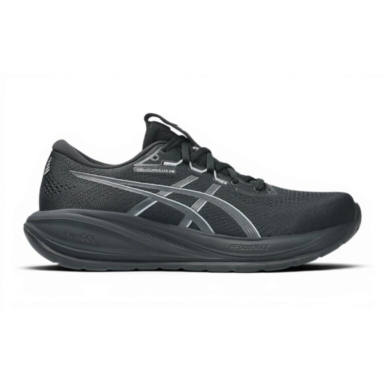 Buty biegowe Asics Gel Cumulus 28 (amortyzacja) czarne/szare męskie