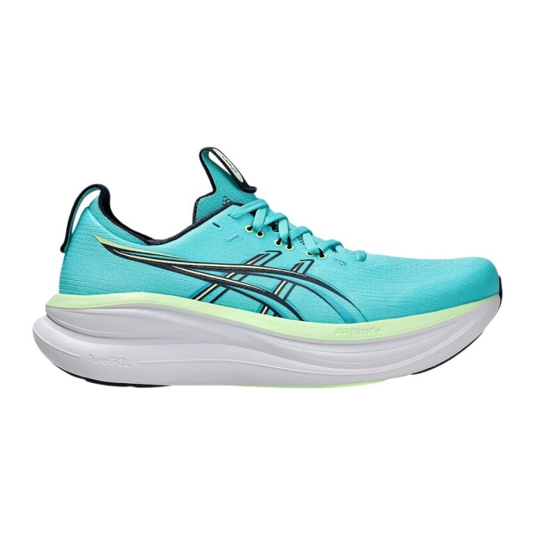 Buty biegowe Asics Gel Nimbus 28 (amortyzacja) aquablau męskie