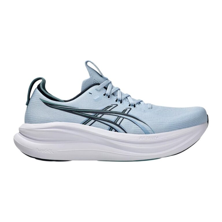 Buty biegowe Asics Gel Nimbus 28 (amortyzacja) jasnoniebieskie/ciemnoniebieskie męskie