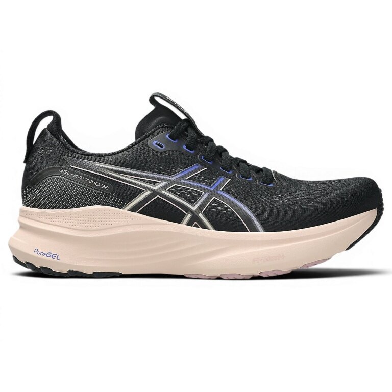 Buty biegowe Asics Gel Kayano 32 (stabilność) 2026 czarne/różowe perłowe damskie