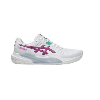 Buty tenisowe Asics Gel Challenger 15 Clay/Sandplatz (amortyzacja) białe/fioletowe męskie