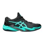Buty tenisowe Asics Gel Court FF 3 na nawierzchnię ceglaną/piaskową/stabilność czarne/mintowe męskie