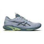 Asics buty tenisowe Solution Speed FF 4 na nawierzchnię ceglaną/piaskową/lekkość szaro-niebieskie męskie