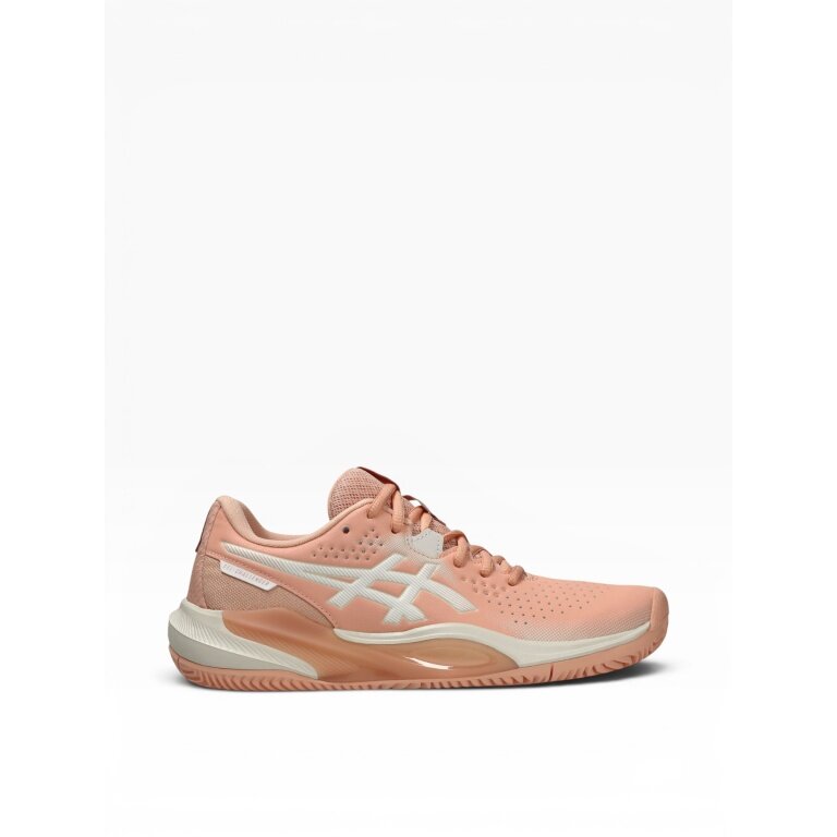 Buty tenisowe Asics Gel Challenger 15 Clay/Sandplatz (amortyzacja) pomarańczowe/białe damskie