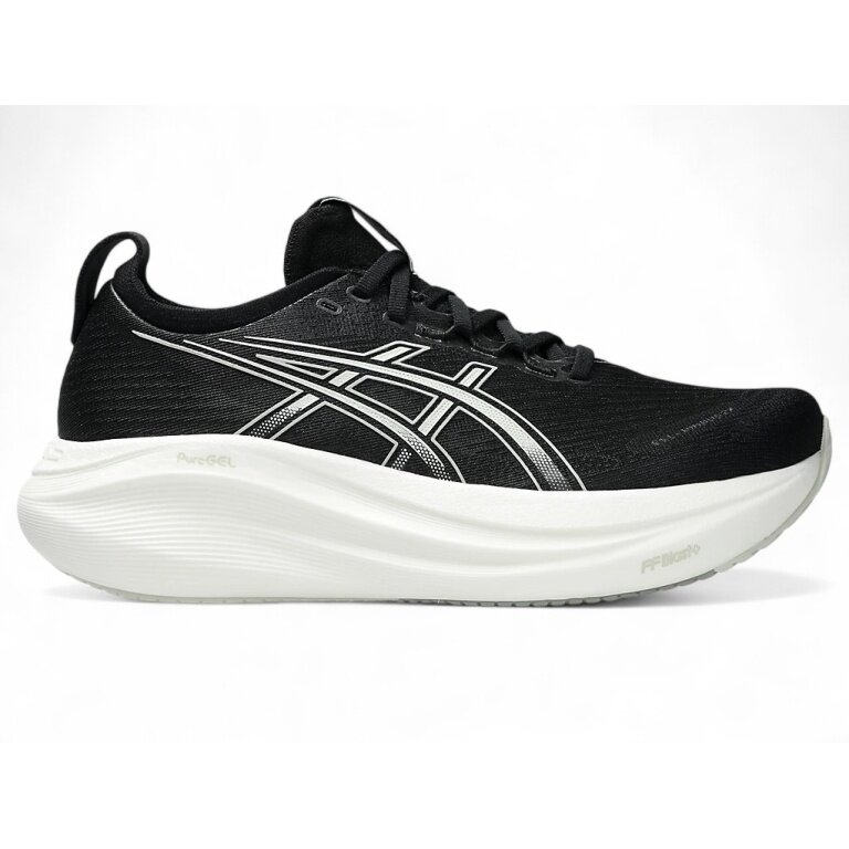 Buty biegowe Asics Gel Nimbus 27 (amortyzacja) 2025 czarne/białe damskie