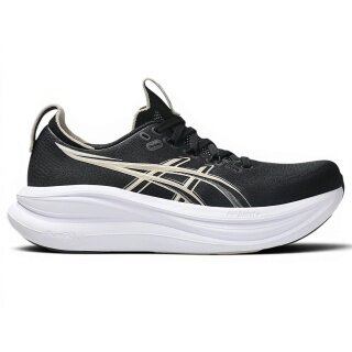 Buty biegowe Asics Gel Nimbus 28 (amortyzacja) czarne/szare damskie