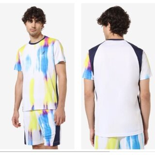 Australian T-shirt tenisowy Ace Blaze biały męski