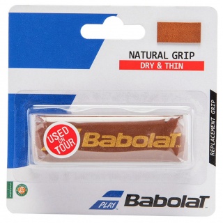 Babolat Skórzana Owijka Natural Grip 1.7mm brązowa