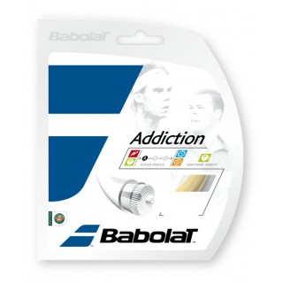 Naciąg z żyłki tenisowej Babolat Addiction (Touch+ochrona ramion) naturalny