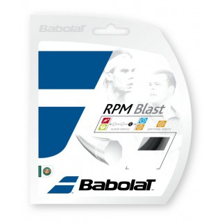 <div>Babolat struna tenisowa RPM Blast (trwałość+kontrola) czarna<b> 12 metrów z rolki</b></div>