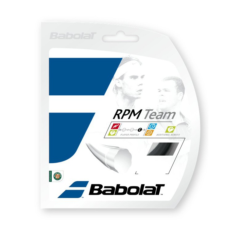 <div>Babolat struna tenisowa RPM Team czarna<b> 12 metrów z rolki</b></div>