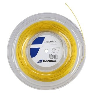 <div>Babolat struna tenisowa RPM Hurricane (trwałość + spin) żółta <b> 12 metrów z rolki</b></div>