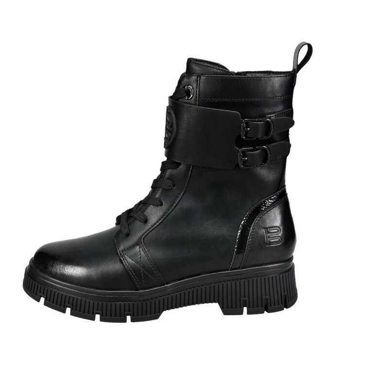 Botki Bugatti Robin (botki z bocznym zamkiem błyskawicznym) czarne damskie