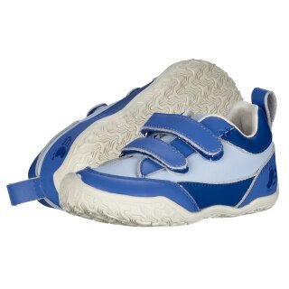 Buty do biegania Ballop Barfussschuhe Sneaker Tenui (elastyczna podeszwa, zapięcie na rzep) niebieskie dziecięce