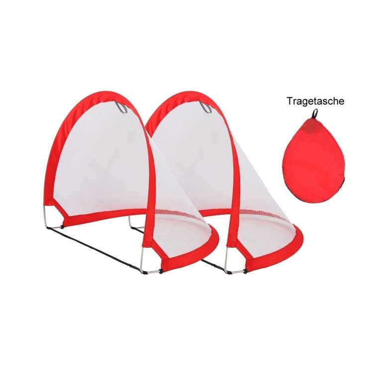 Bandito Funhockey-Bramka Zestaw-Mini Pop-Up z Torbą Transportową - 60x40x40cm