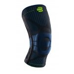 Bauerfeind Opatrzenie na kolano (lekka kompresja, chroni przed przeciążeniem) czarne - 1 sztuka