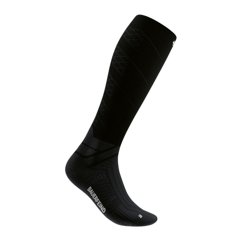 Skarpety kompresyjne Bauerfeind Run Performance Compression Calf czarne męskie - 1 para