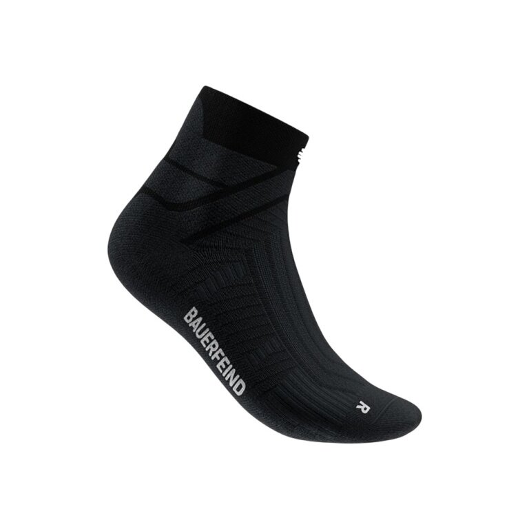 Skarpety biegowe Bauerfeind Run Performance Compression Low Cut czarne męskie - 1 para