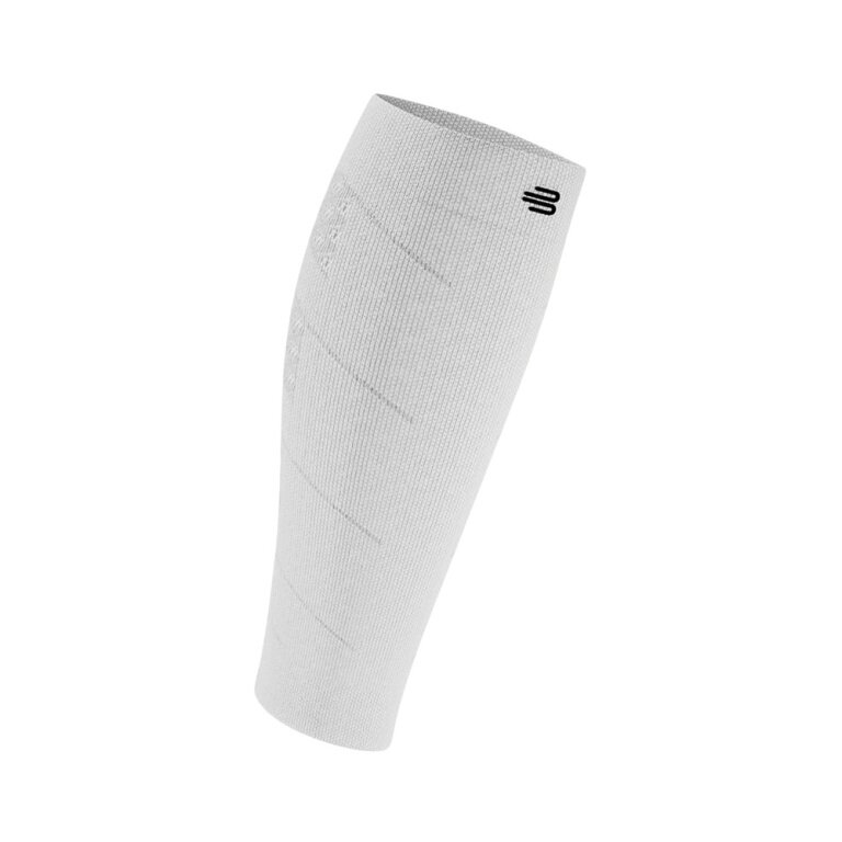 Bauerfeind Waden Kompresyjne Stuptuty Run Compression Sleeves białe męskie - 2 sztuki