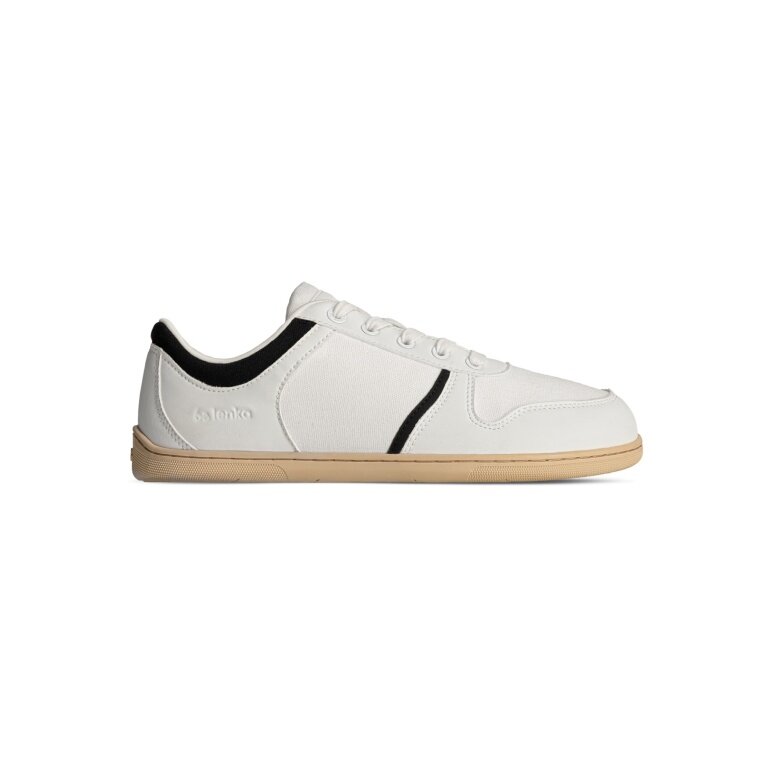 Be Lenka buty Barfussschuhe Sneaker Echo (elastyczna podeszwa, Zero Drop, skóra) biało/czarny