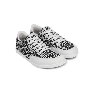 Be Lenka Buty Barfuß Sneaker Rebound (elastyczna podeszwa, czyste uczucie chodzenia boso) Zebra czarno/biała