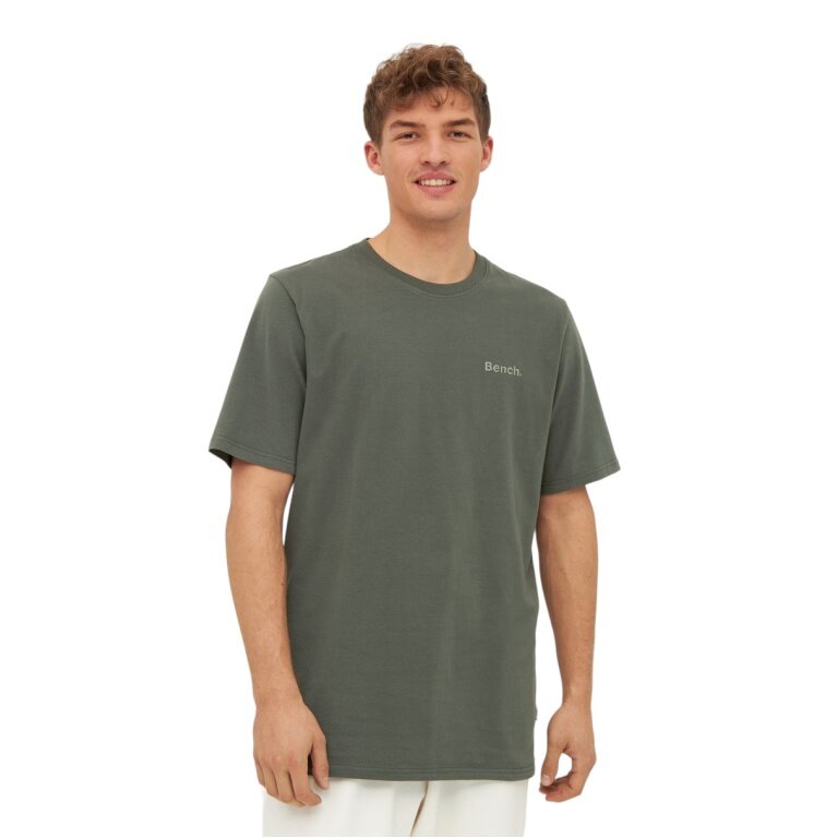 T-shirt Freizeit Bench Adam (luźny krój, lekki) khaki zielony męski