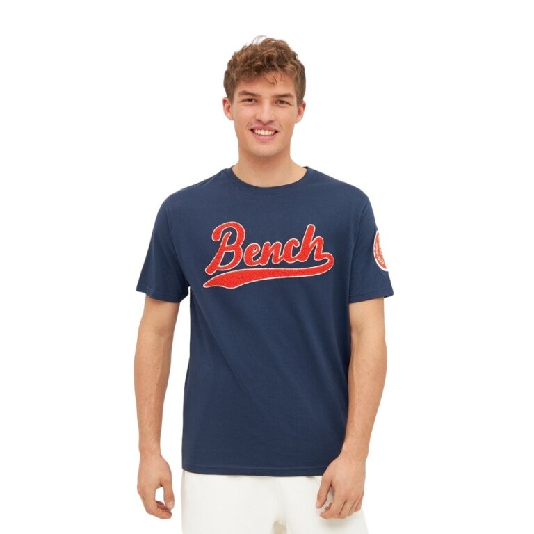 Bench T-shirt rekreacyjne Enam (100% bawełna) granatowy mężczyźni