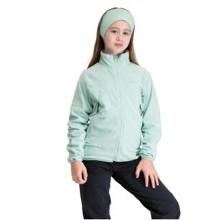 Kurtka polarowa Bergans Junior Fleece Midlayer (ciepła) miętowa dla dzieci