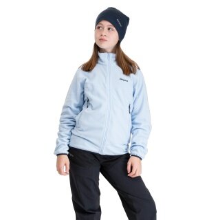 Kurtka polarowa Bergans Junior Fleece Midlayer (ciepła) jasnoniebieska dla dzieci