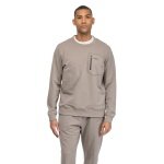 Pullover Bergans Midtli Midlayer Sweatshirt taupe/brązowy męski