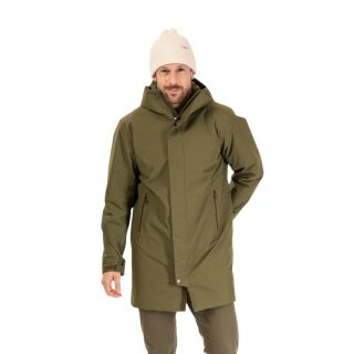 Kurtka zimowa Bergans Urban Insulated Shell Coat (wodoodporna, wiatroszczelna, ciepła) zielona męska