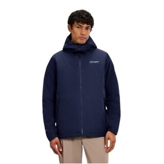 Kurtka przeciwdeszczowa Berghaus Deluge Pro 3.0 Insulated (wodoodporna) ciemnoniebieska męska