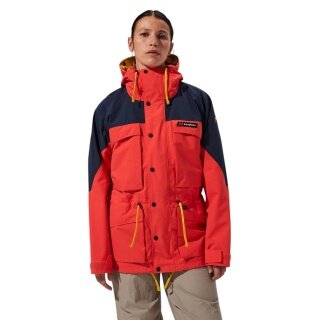 Kurtka softshell Berghaus Mera Peak 2000 (wodoodporna) czerwona/niebieska Unisex